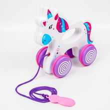 Ratna's Sparky The Unicorn | Walk & Play Pull Along Toy for Infant